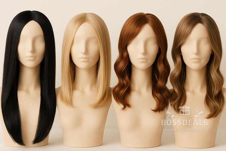 Synthetic Wigs Collection hero image - BossDeals Online
