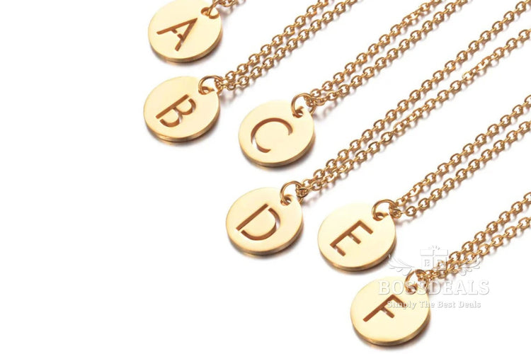 sterling_silver_initial_necklace Collection hero image - BossDeals Online