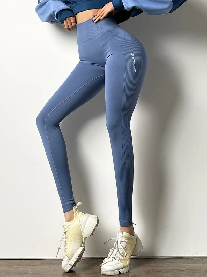 Women’s Seamless High Waist Scrunch Butt Leggings – Tummy Control & Booty Lift Workout Tights