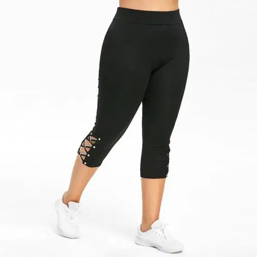 Women's High Waist Capri Leggings – Soft, Stretchy & Perfect Fit