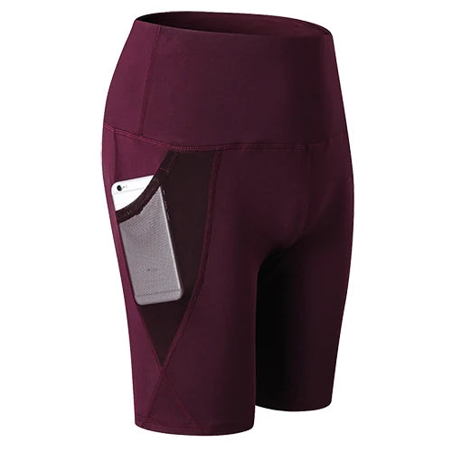 Women's High Waisted Biker Shorts with Pockets – Comfortable & Stylish Activewear