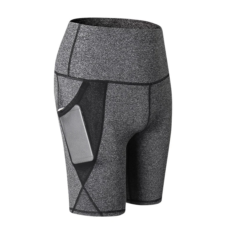Women's High Waisted Biker Shorts with Pockets – Comfortable & Stylish Activewear