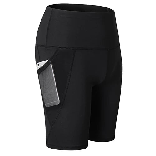 Women's High Waisted Biker Shorts with Pockets – Comfortable & Stylish Activewear