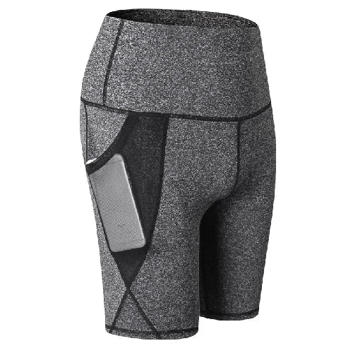 Women's High Waisted Biker Shorts with Pockets – Comfortable & Stylish Activewear