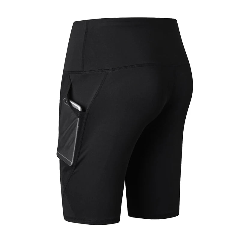 Women's High Waisted Biker Shorts with Pockets – Comfortable & Stylish Activewear