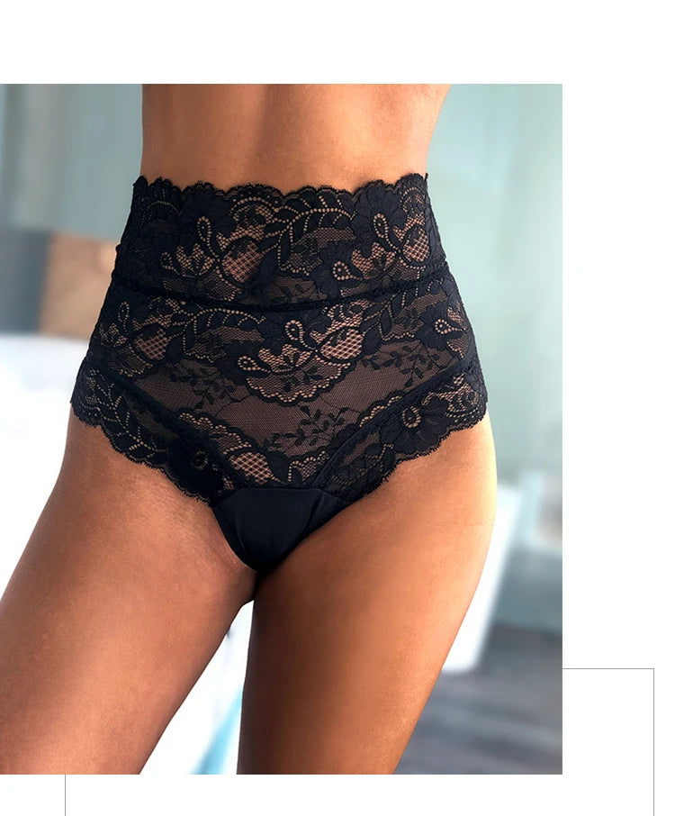 Transparent Lace Women's Panties