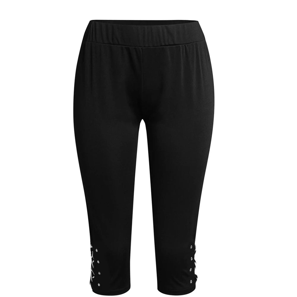 Women's High Waist Capri Leggings – Soft, Stretchy & Perfect Fit