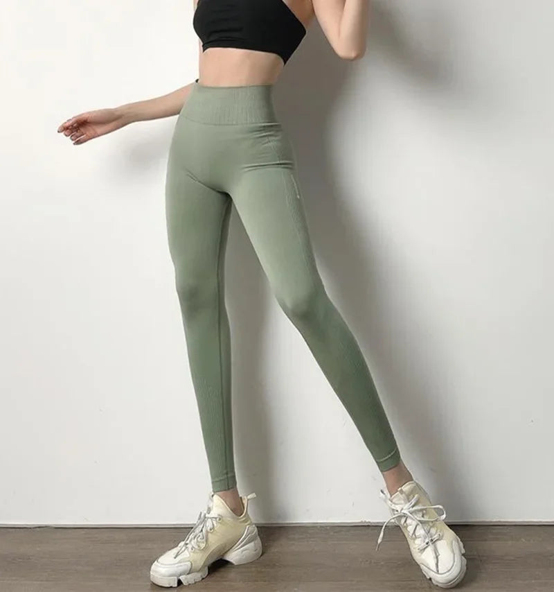 Cloud Rise High Waist Seamless Yoga Pants for Women