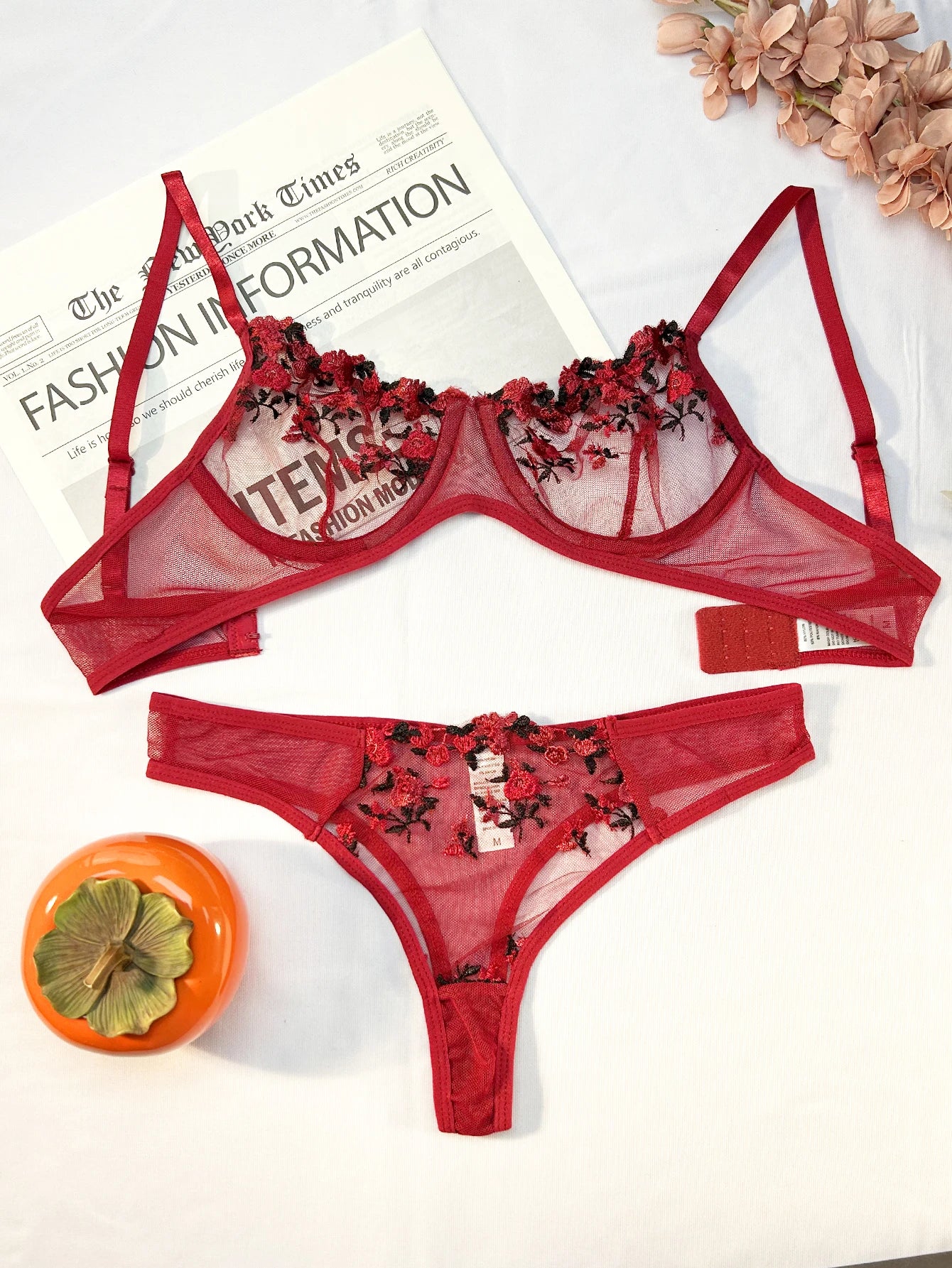 Purple Lace Lingerie Set - Sexy & Comfortable Women's Intimates