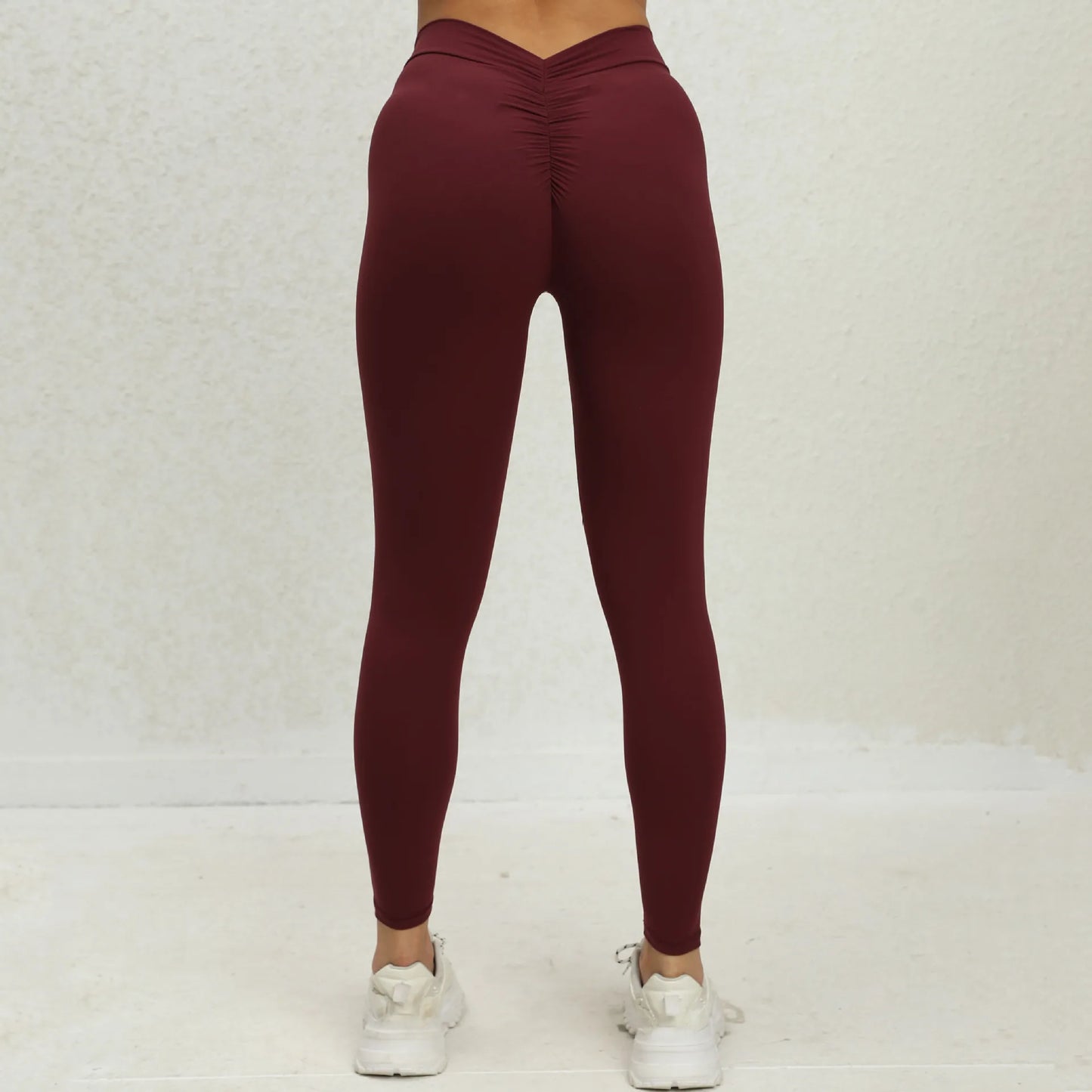Push Up V Back Scrunch Butt Leggings for Women – Workout, Yoga & Gym Tights