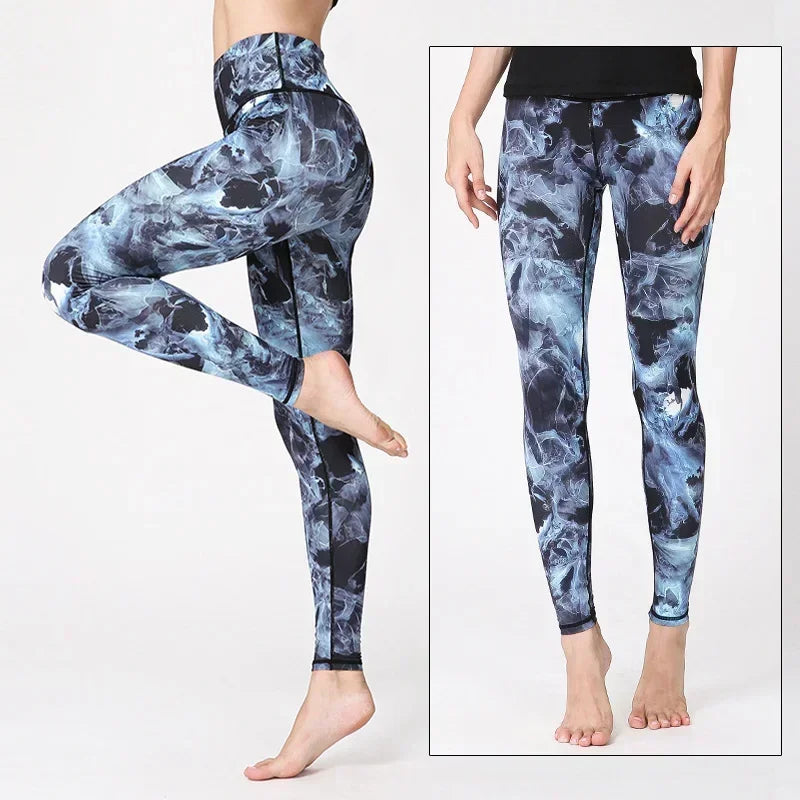High Waist Tummy Control Yoga Leggings for Women