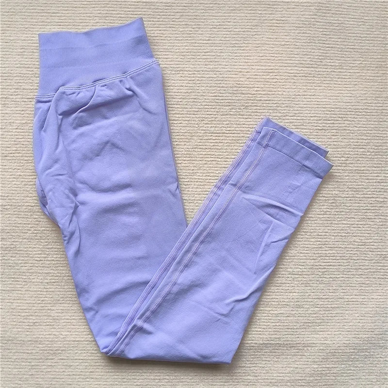 Seamless Sporty Leggings - High-Impact Tummy Control Yoga Pants