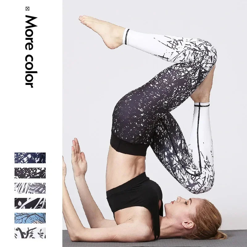 High Waist Tummy Control Yoga Leggings for Women