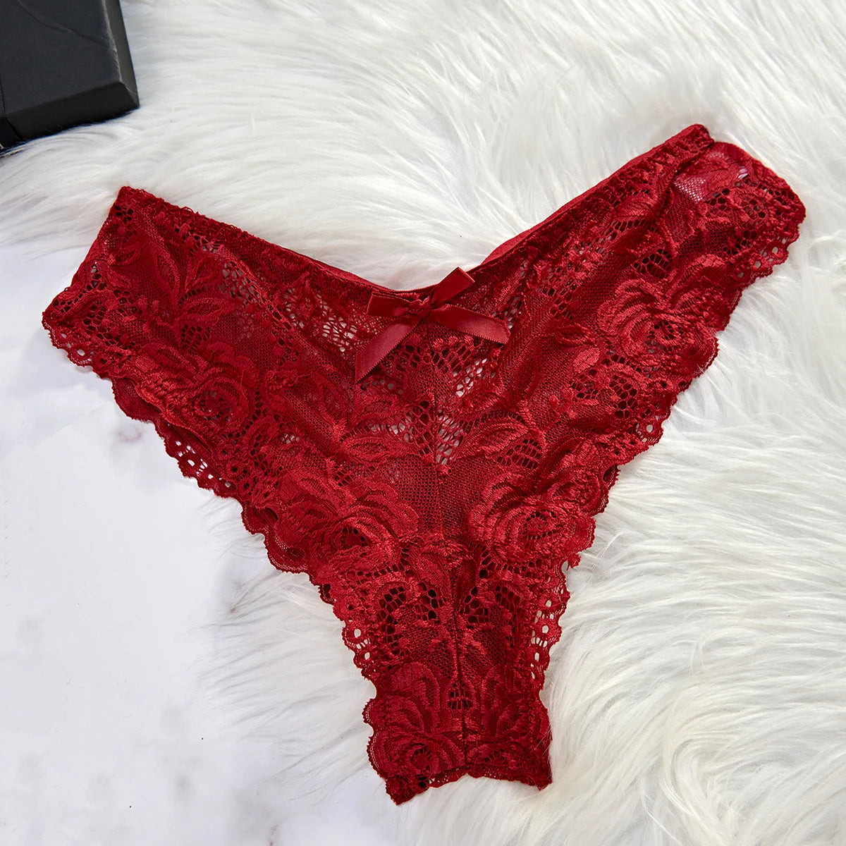 Women’s Lace Lingerie Set – Sexy Bra, Thong & Garter Sleepwear for Women