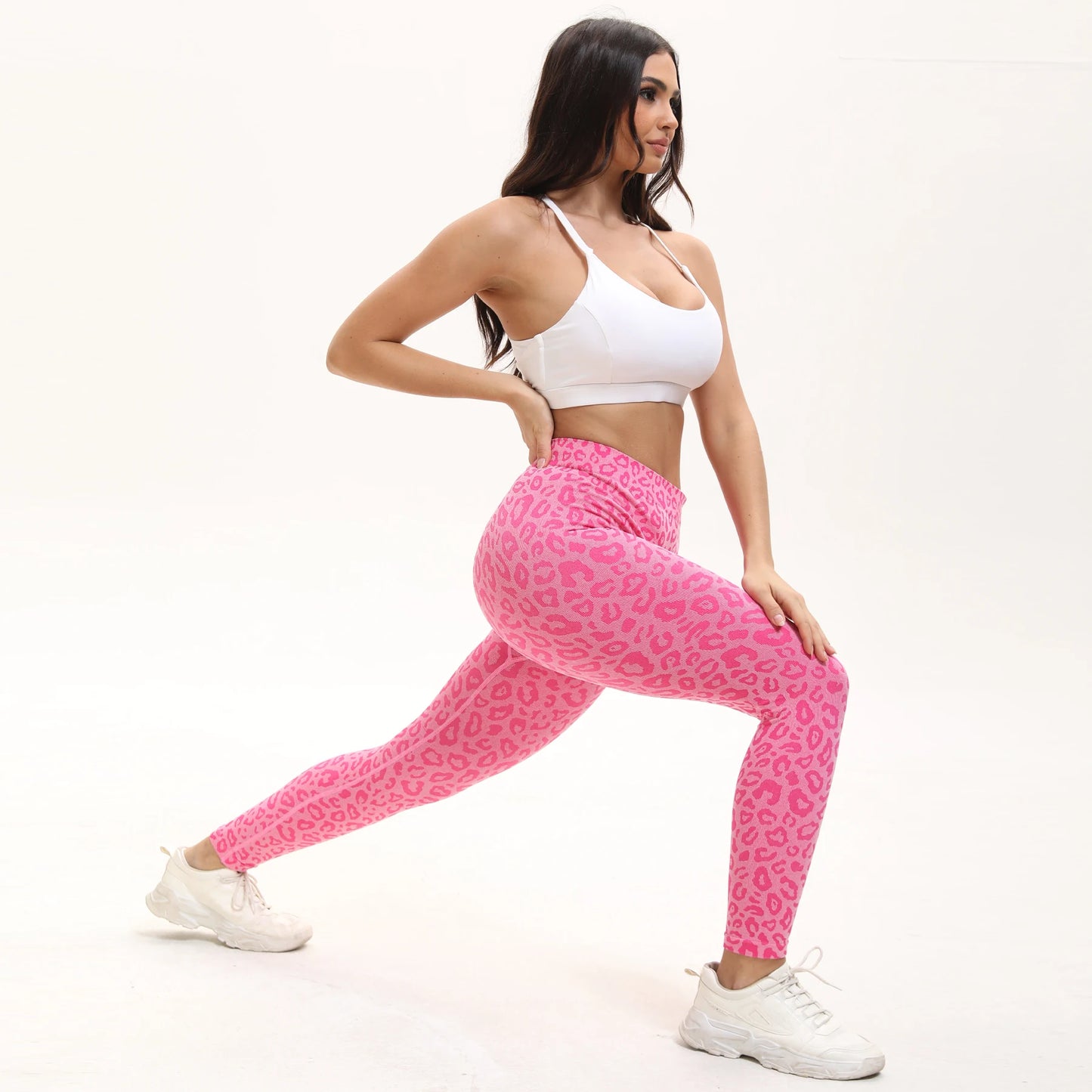 Fitness Leopard Print TikTok Viral Leggings