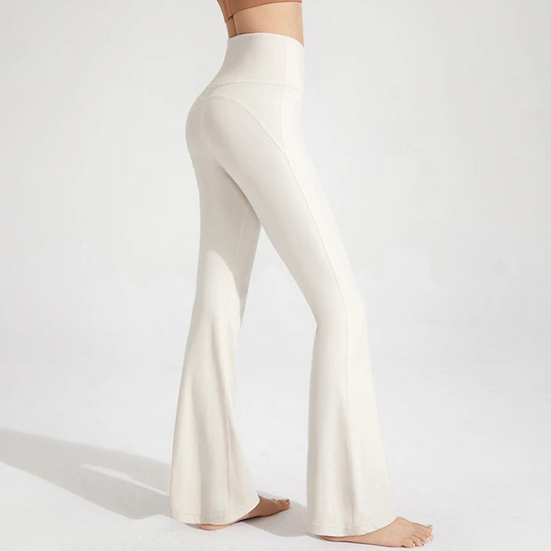 TikTok Viral Leggings - High Waisted Butt-Lifting Bell Bottom Fitness Pants for Women