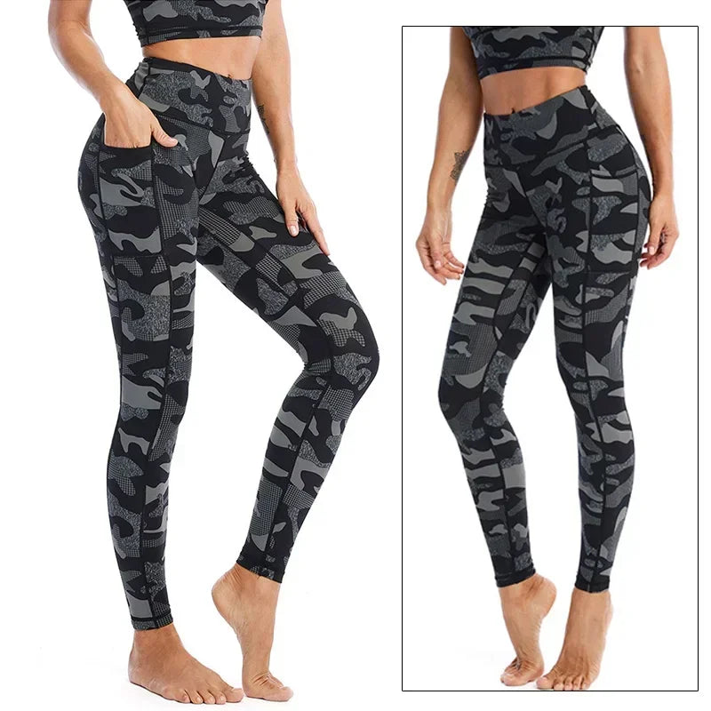 High Waist Tummy Control Yoga Leggings for Women
