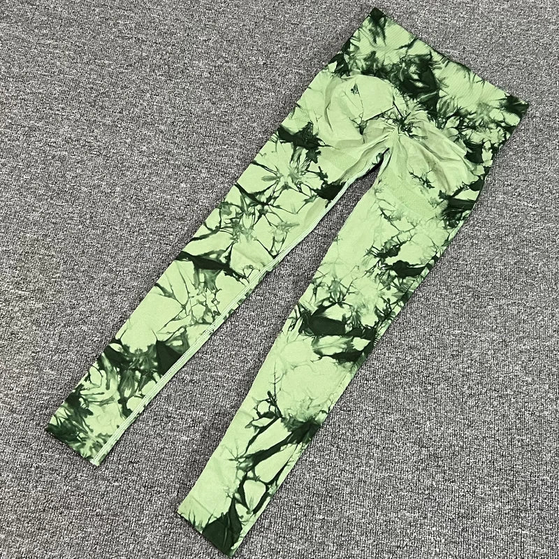 High-Waisted Seamless Scrunch Butt Leggings for Women