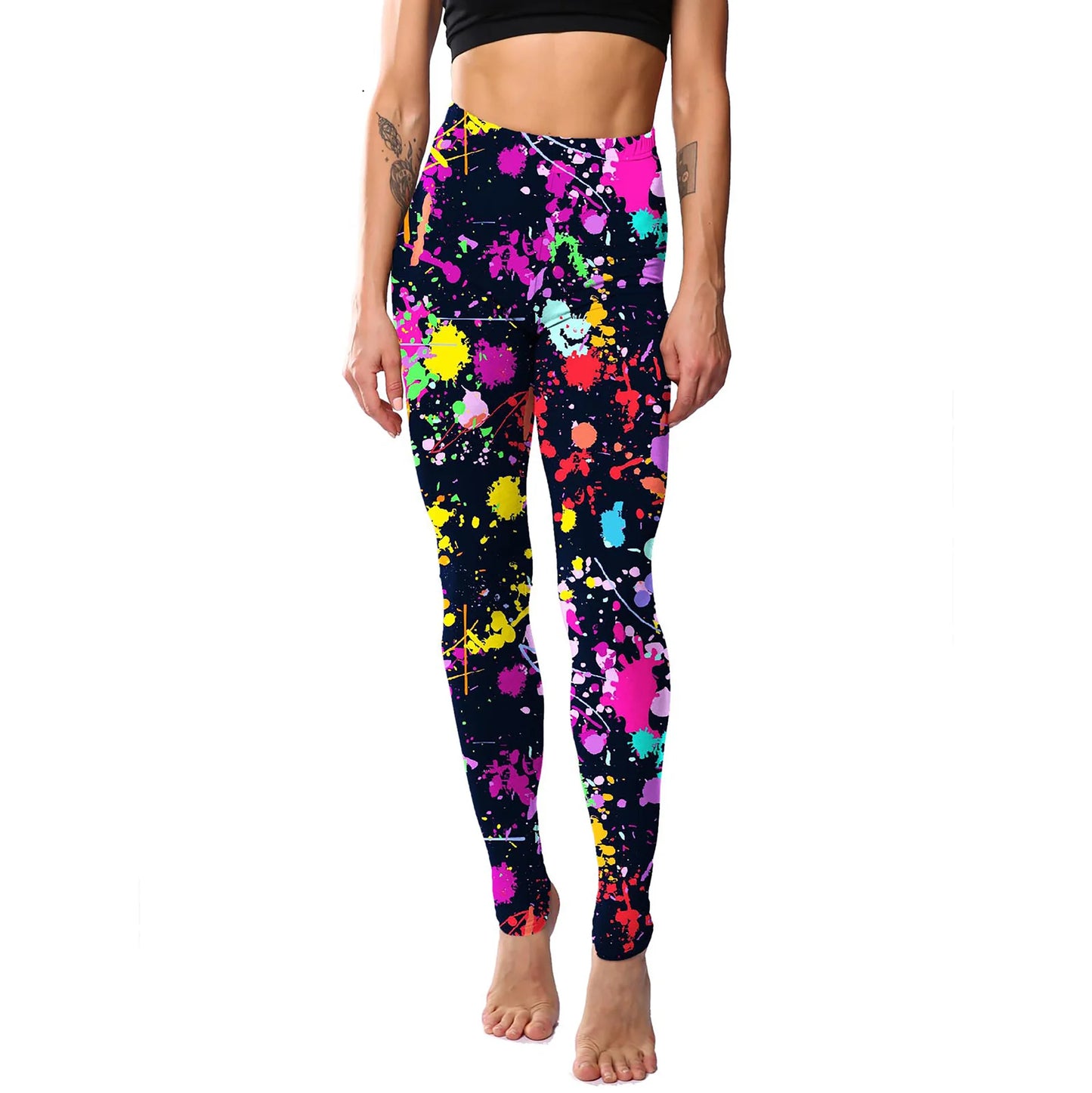 Stretchy Colorful TikTok Viral Leggings