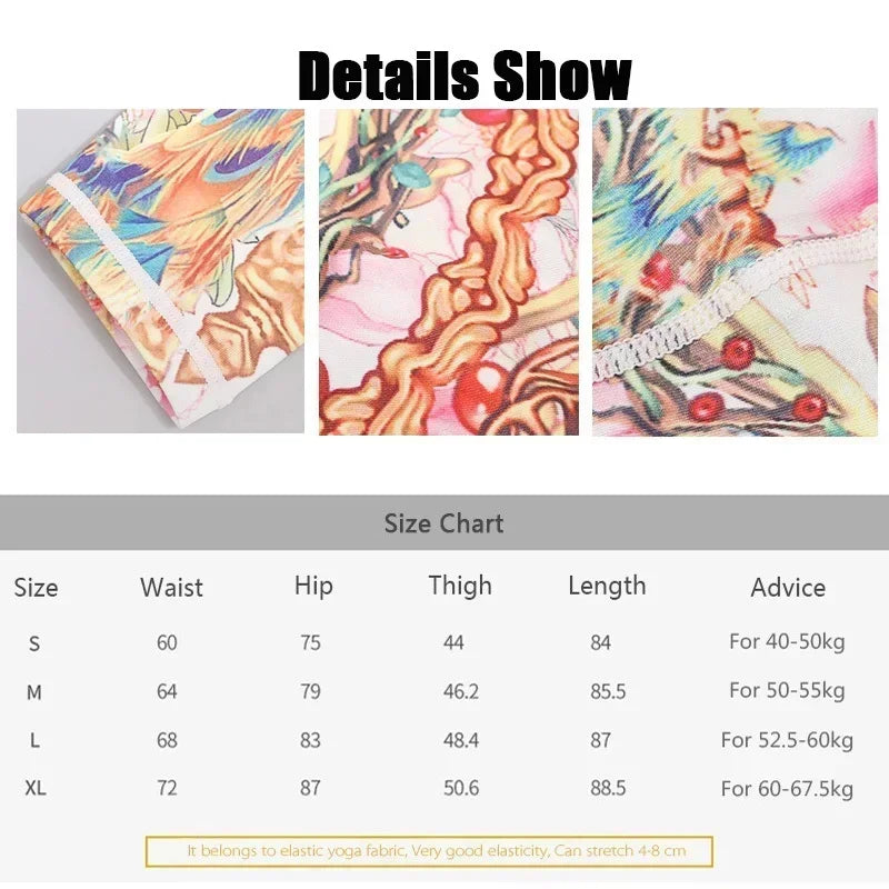 High Waist Tummy Control Yoga Leggings for Women