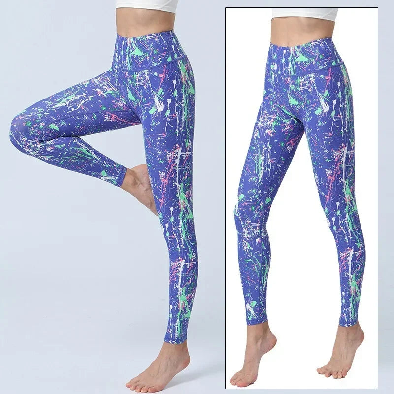 High Waist Tummy Control Yoga Leggings for Women