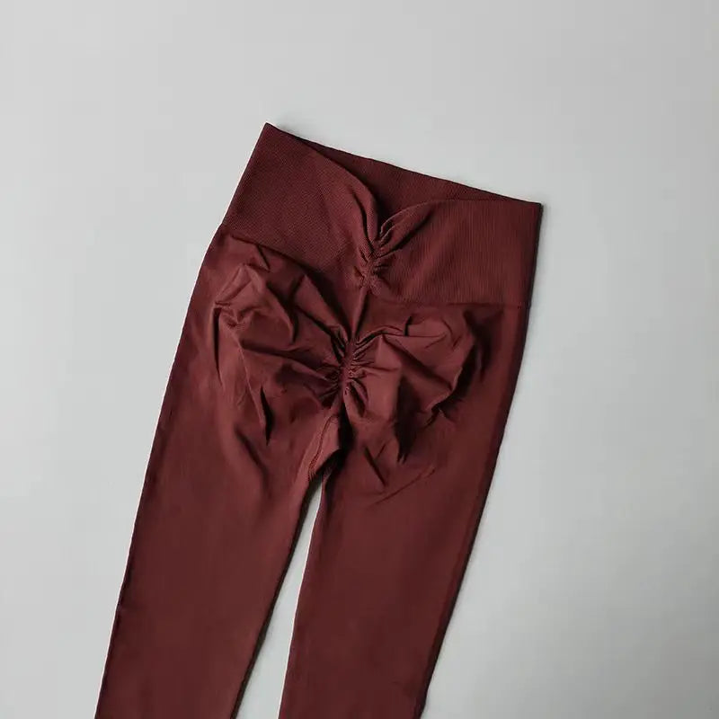 Seamless Scrunch Bum Leggings – High-Waist Workout Fit for Women