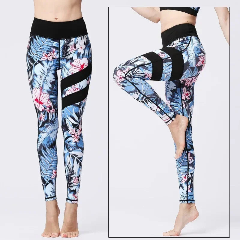 High Waist Tummy Control Yoga Leggings for Women