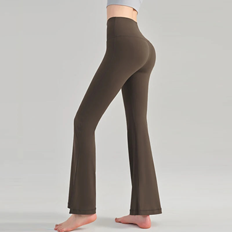 TikTok Viral Leggings – Naked Yoga Bootcut Pants for Women