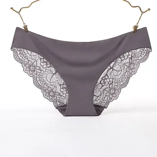 Women's Lace Panties Seamless Cotton Breathable Briefs