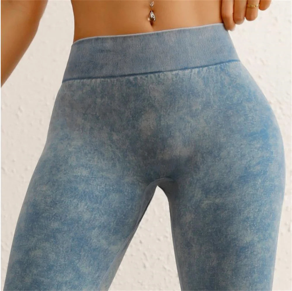 TikTok Viral Scrunch Butt Leggings with Low V-Back