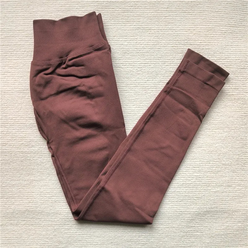 Seamless Sporty Leggings - High-Impact Tummy Control Yoga Pants