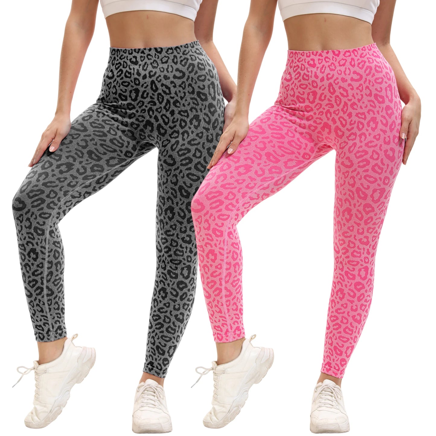 Fitness Leopard Print TikTok Viral Leggings