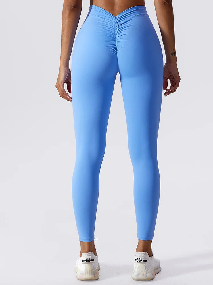 Women’s Scrunch Butt Lifting Leggings – High Waist Tummy Control Gym Pants