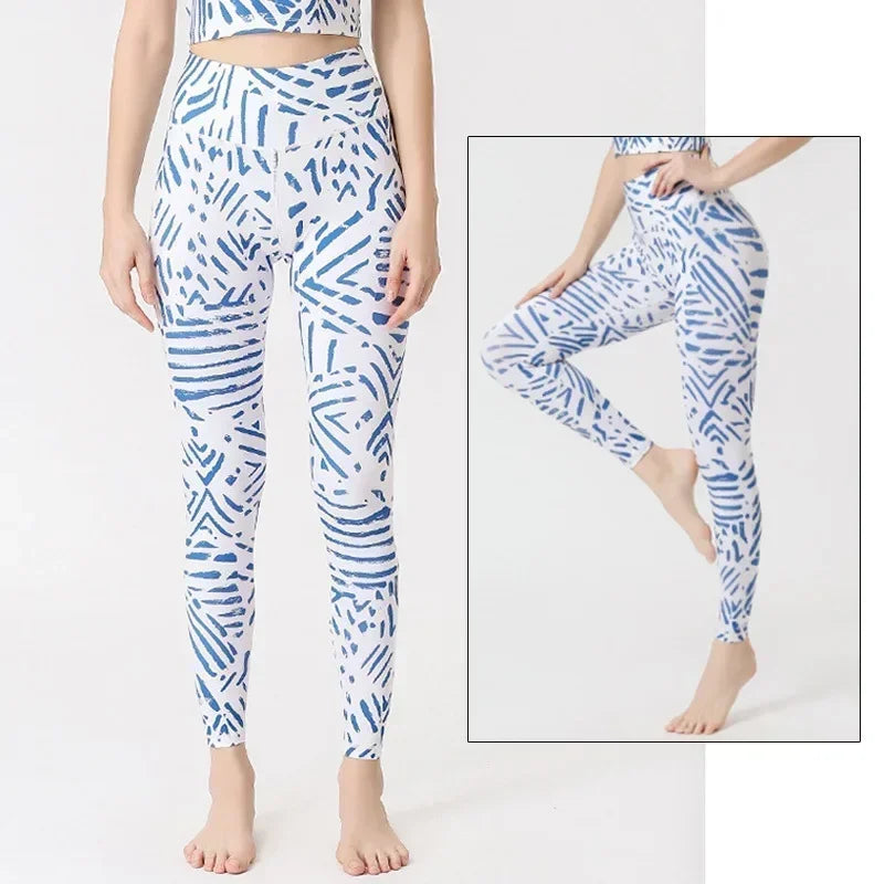High Waist Tummy Control Yoga Leggings for Women