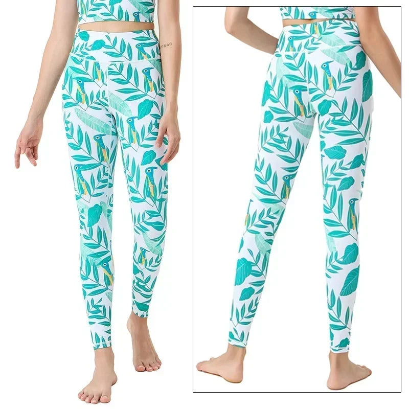 High Waist Tummy Control Yoga Leggings for Women