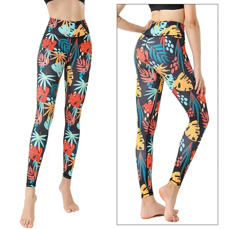 High Waist Tummy Control Yoga Leggings for Women