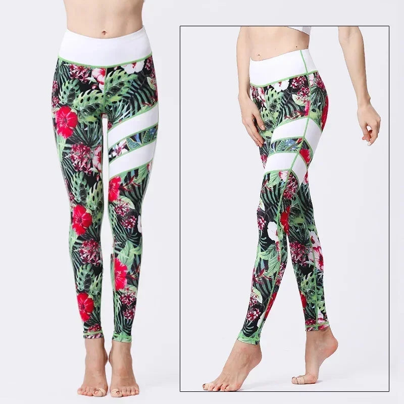 High Waist Tummy Control Yoga Leggings for Women