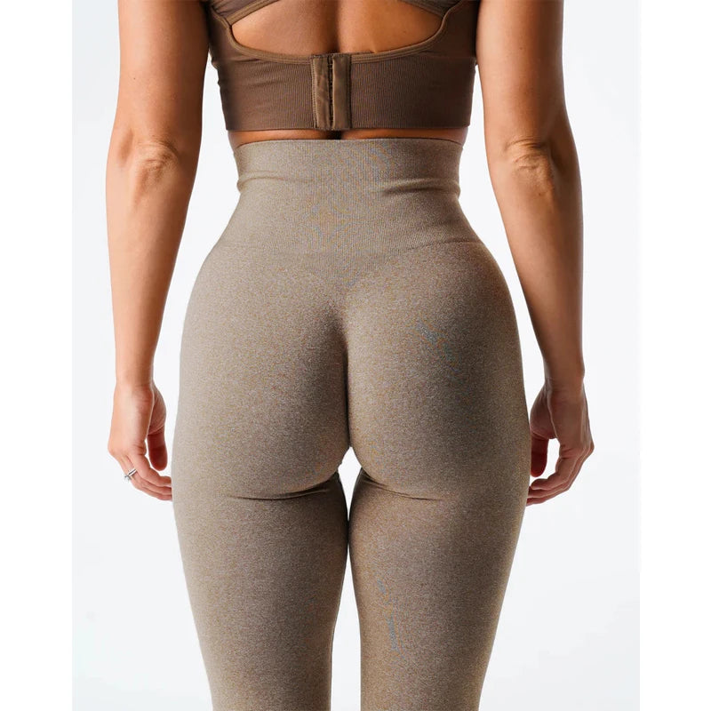 Seamless Scrunch Butt Leggings for Women – High-Waisted, Butt-Lifting Gym Fit