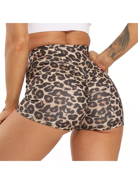 Women’s High Waisted Swim Shorts – Quick Dry Workout & Swim Bottoms with Pockets