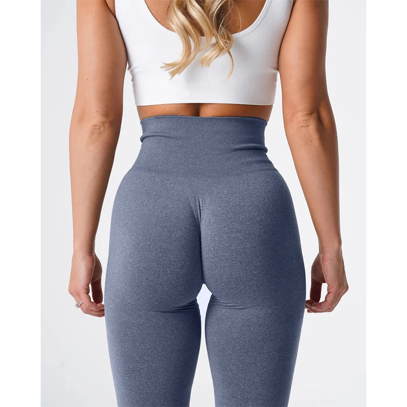 Seamless Scrunch Butt Leggings for Women – High-Waisted, Butt-Lifting Gym Fit