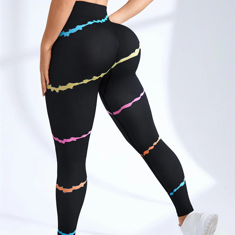 3D Print High Waist Anti Cellulite Leggings