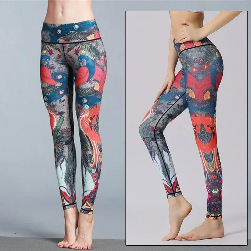 High Waist Tummy Control Yoga Leggings for Women