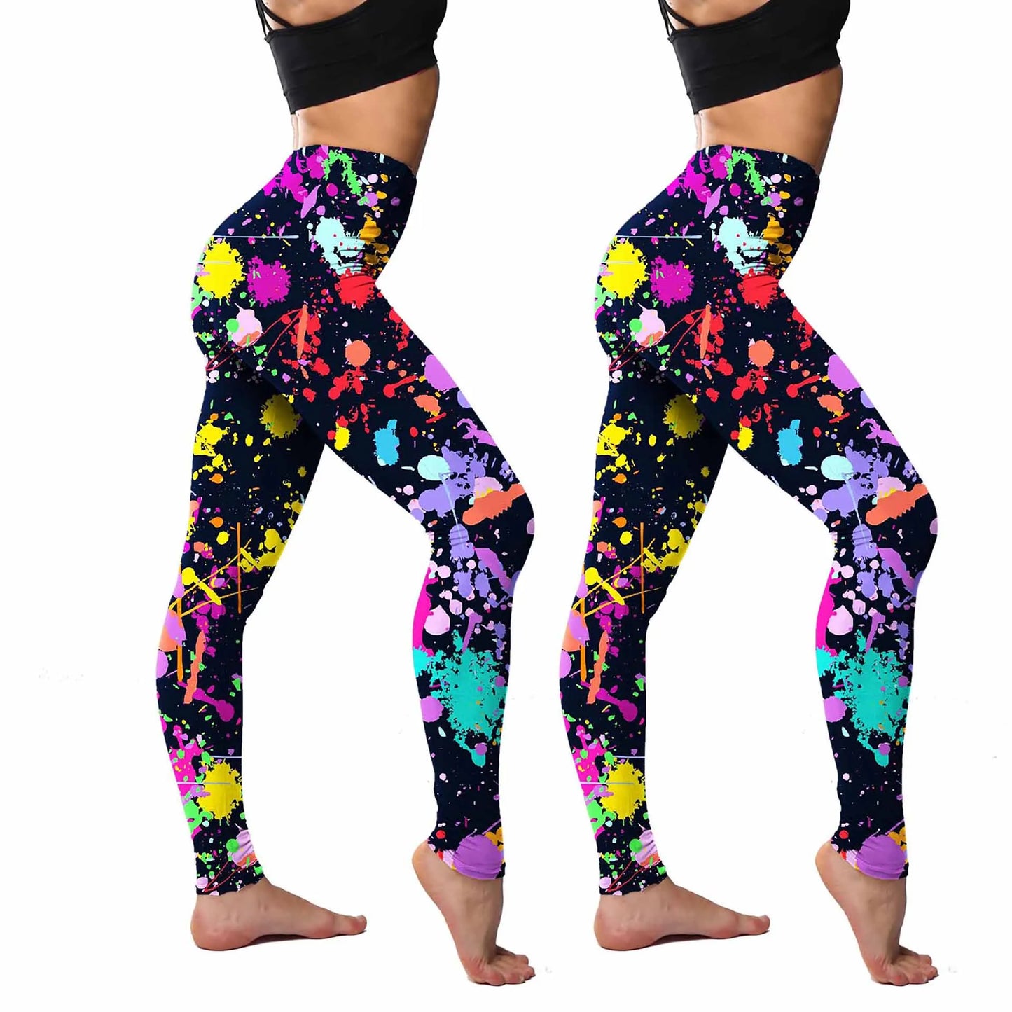 Stretchy Colorful TikTok Viral Leggings