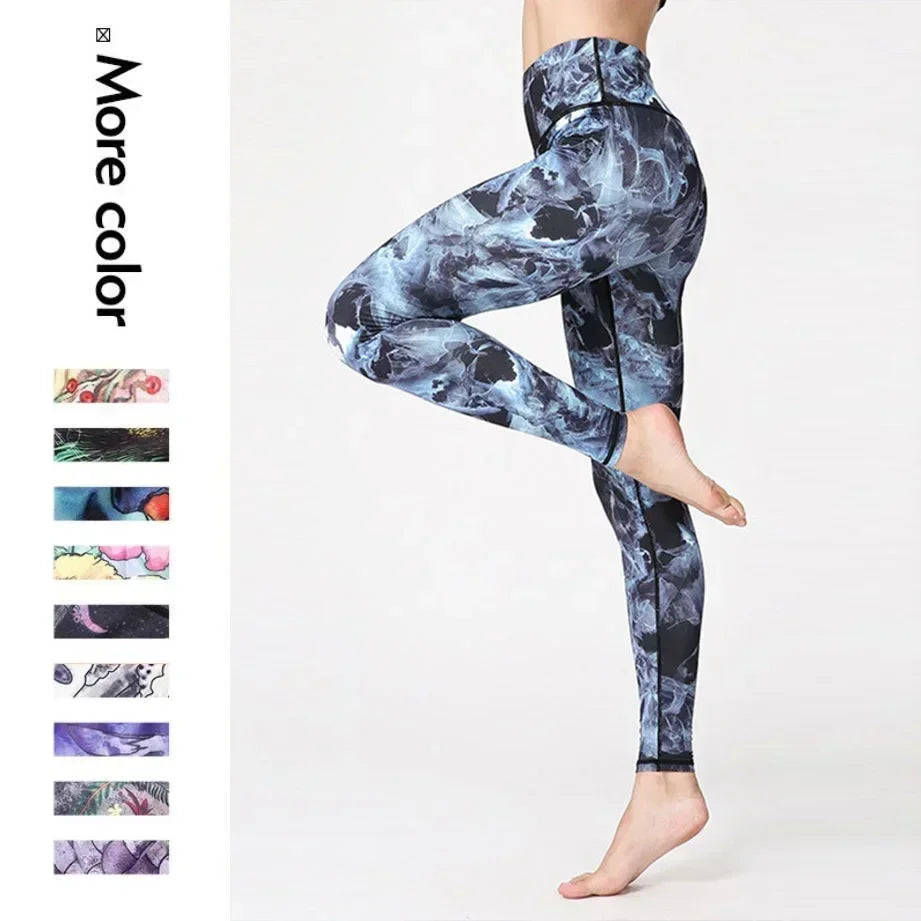High Waist Tummy Control Yoga Leggings for Women