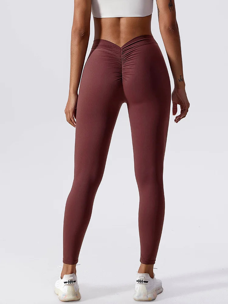 Women’s Scrunch Butt Lifting Leggings – High Waist Tummy Control Gym Pants