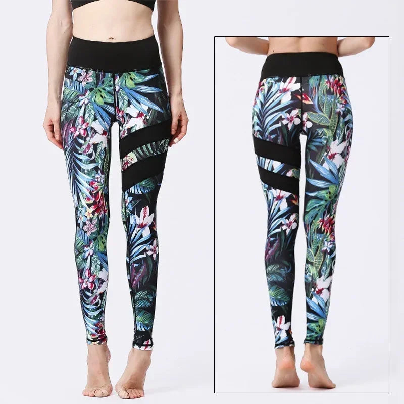 High Waist Tummy Control Yoga Leggings for Women