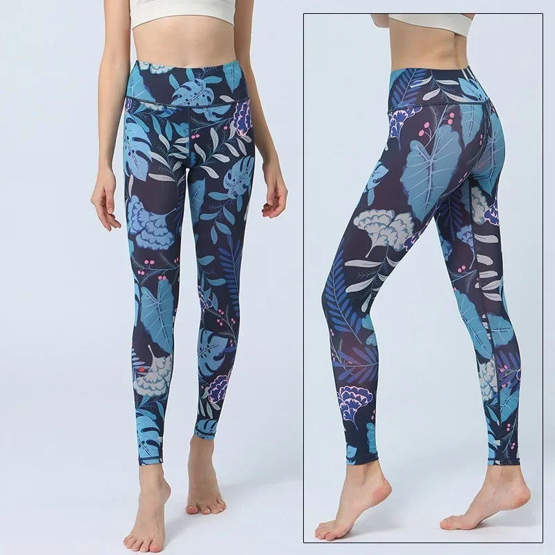 High Waist Tummy Control Yoga Leggings for Women