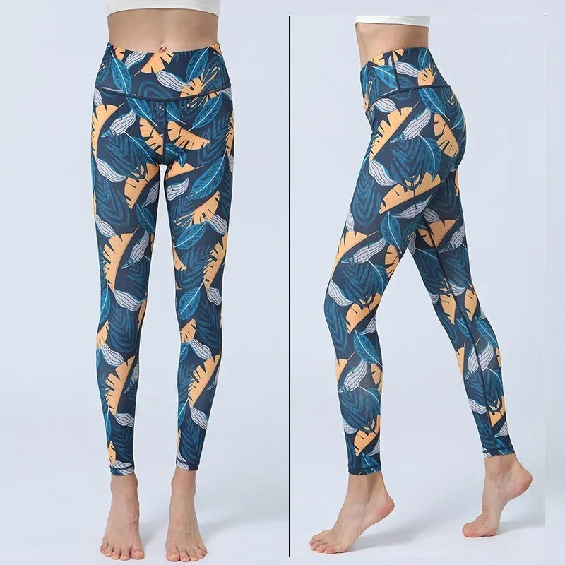 High Waist Tummy Control Yoga Leggings for Women