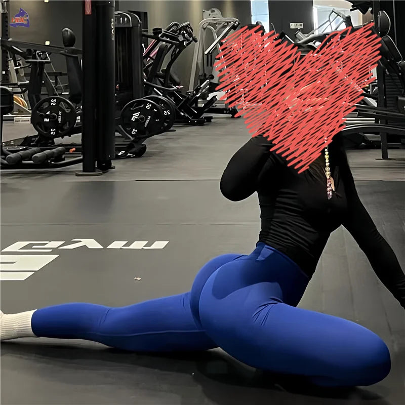Seamless Sporty Leggings - High-Impact Tummy Control Yoga Pants