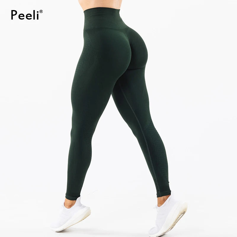 Seamless High Waist Scrunch Butt Leggings for Women – Gym, Workout & Yoga Pants